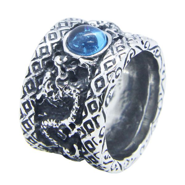 support dropship golden silver cool man ring 316l stainless steel jewelry blue stone ring
support dropship golden silver cool man ring 316l stainless steel jewelry blue stone ring