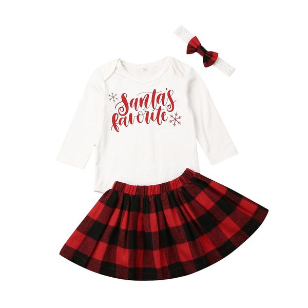 0-24m newborn infant kid girl christmas long sleeve romper jumpsuit plaid tutu skirt headband girl clothes outfits 3pcs set
0-24m newborn infant kid girl christmas long sleeve romper jumpsuit plaid tutu skirt headband girl clothes outfits 3pcs set