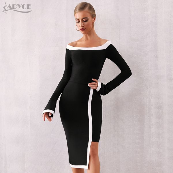 adyce 2020 новый зима с длинным рукавом повязку платья женщин vestidos сексуальная слэш шеи с плеча клуб вечернее знаменитости платья, Black;gray
adyce 2020 новый зима с длинным рукавом повязку платья женщин vestidos сексуальная слэш шеи с плеча клуб вечернее знаменитости платья, Black;gray