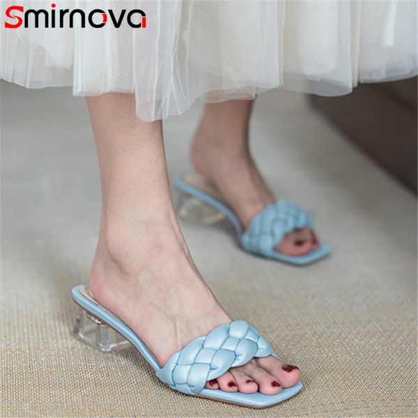 smirnova 2020 new arrive women slipper transparent square heel casual shoes sweet simple summer slipper ladies pink big size, Black
smirnova 2020 new arrive women slipper transparent square heel casual shoes sweet simple summer slipper ladies pink big size, Black