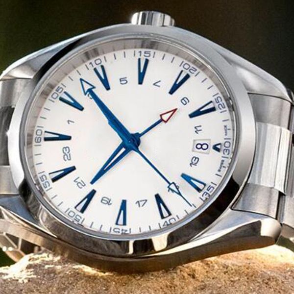 43mm Date 150M 4needles White Dial Automatic Mens Watch Stainless Steel Bracelet High Quality Aqua New Watches
43mm Date 150M 4needles White Dial Automatic Mens Watch Stainless Steel Bracelet High Quality Aqua New Watches