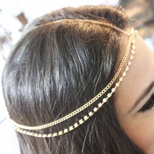fashion multi layered rhinestone headband for women dainty head chain tassel head jewelry, Golden;white
fashion multi layered rhinestone headband for women dainty head chain tassel head jewelry, Golden;white