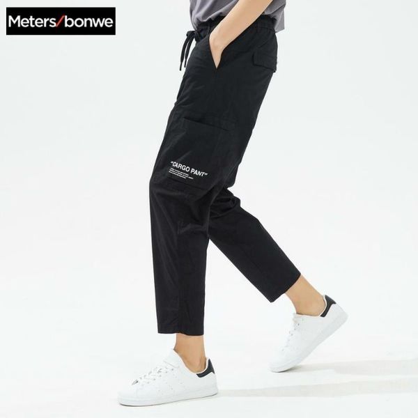 metersbonwe new men casual pants 2020 summer new fashion jogging pants male brand straight 754279, Black
metersbonwe new men casual pants 2020 summer new fashion jogging pants male brand straight 754279, Black