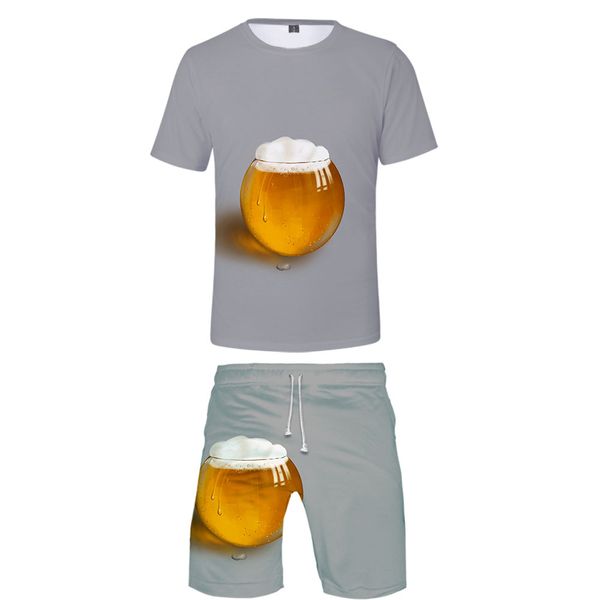 beer 3d printed two piece set fashion summer short sleeve t-shirts+casual shorts 2019 fashion streetwear clothes, Gray
beer 3d printed two piece set fashion summer short sleeve t-shirts+casual shorts 2019 fashion streetwear clothes, Gray