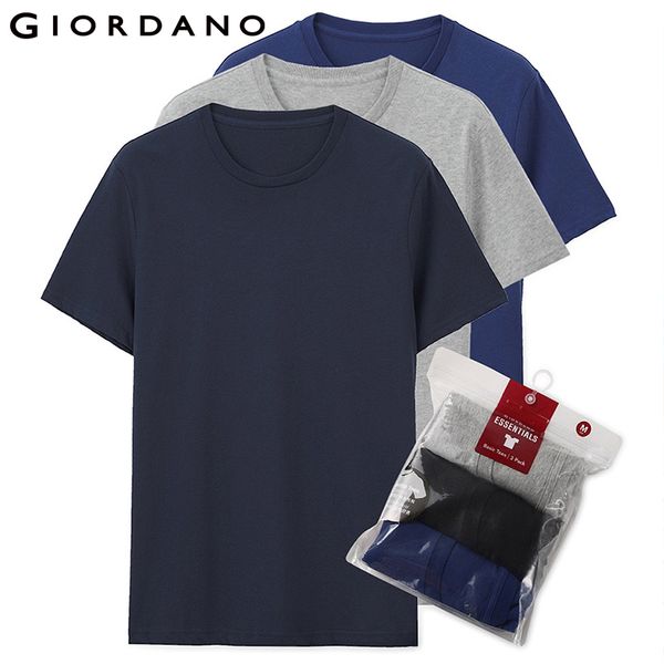 giordano men t shirt cotton short sleeve 3-pack tshirt solid tee summer beathable male clothing camiseta masculina 01245504 cx200702, White;black
giordano men t shirt cotton short sleeve 3-pack tshirt solid tee summer beathable male clothing camiseta masculina 01245504 cx200702, White;black
