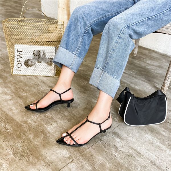 women sandals new low thin heel dress shoes summer beach outdoor gladiator casual sandal narrow band zapatos mujer, Black
women sandals new low thin heel dress shoes summer beach outdoor gladiator casual sandal narrow band zapatos mujer, Black
