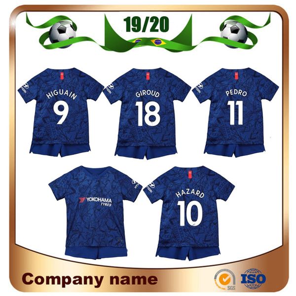 19/20 pulisic willian kids kit soccer jersey 2019 home blue 7 kante 9 higuain children soccer shirts willian football suit uniform sales, Black
19/20 pulisic willian kids kit soccer jersey 2019 home blue 7 kante 9 higuain children soccer shirts willian football suit uniform sales, Black