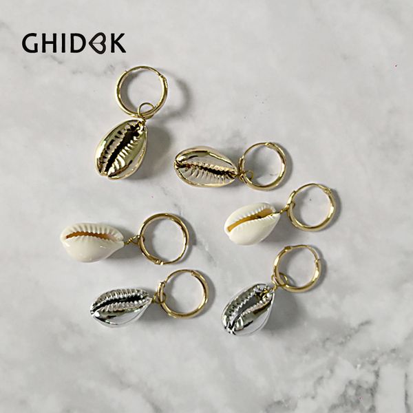 ghidbk boho cowrie shell charm hoop earrings with color optional lovely and cute natural ocean shell earring aros de moda 2019, Golden;silver
ghidbk boho cowrie shell charm hoop earrings with color optional lovely and cute natural ocean shell earring aros de moda 2019, Golden;silver