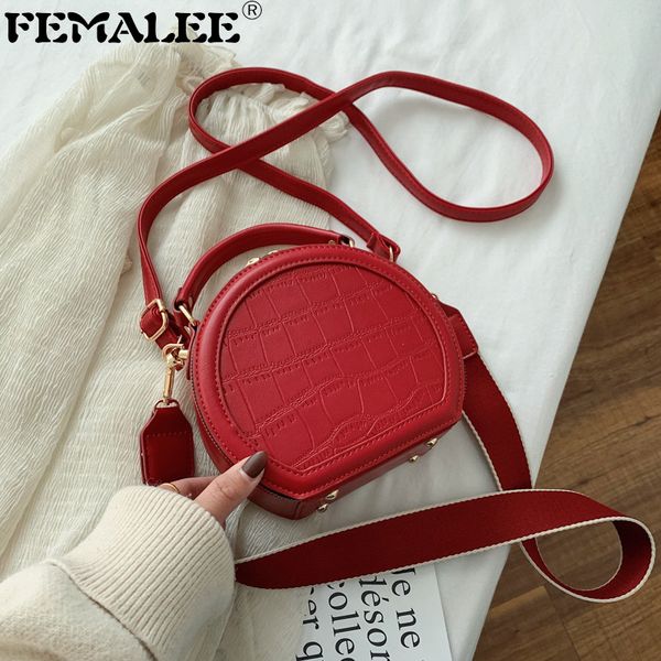 fashion small round bag 2020 spring new cross-body bag stone pattern mini shoulder hand zipper handbag crocodile phone
fashion small round bag 2020 spring new cross-body bag stone pattern mini shoulder hand zipper handbag crocodile phone