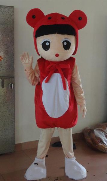 latest red girl with coat mascot costume size fancy dress suit mascot costume holiday special clothing, Red;yellow
latest red girl with coat mascot costume size fancy dress suit mascot costume holiday special clothing, Red;yellow