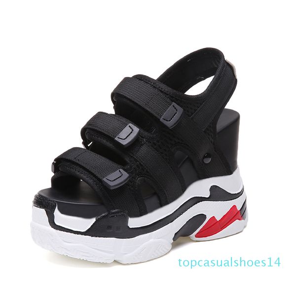 new women high heel sandals 2019 casual rome summer shoes fashion wedges gladiator sandals fashion platform 12 cm women sandals t14, Black
new women high heel sandals 2019 casual rome summer shoes fashion wedges gladiator sandals fashion platform 12 cm women sandals t14, Black