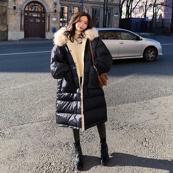 new cotton padded oversized warm parka women jacket pocket outerwear parkas 2020 winter casual fur hooded overcoat female m35, Black
new cotton padded oversized warm parka women jacket pocket outerwear parkas 2020 winter casual fur hooded overcoat female m35, Black