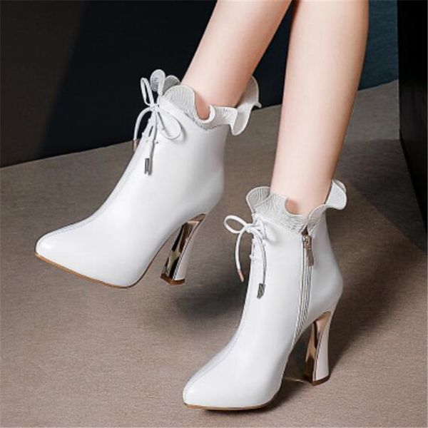 bbzai new pattern genuine leather superior quality women boots 10c m high-heeled shoes comfort fashion show 3-8 9, Black
bbzai new pattern genuine leather superior quality women boots 10c m high-heeled shoes comfort fashion show 3-8 9, Black