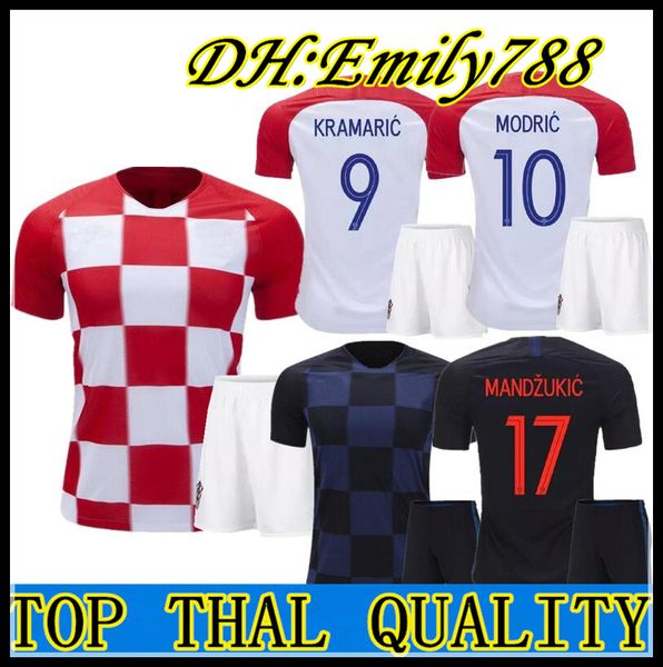 2018 designed for home kit + socks soccer jersey modric perisic rakitic mandzukic srna kovacic red kalinic hrvatska football shirt, Black;yellow
2018 designed for home kit + socks soccer jersey modric perisic rakitic mandzukic srna kovacic red kalinic hrvatska football shirt, Black;yellow