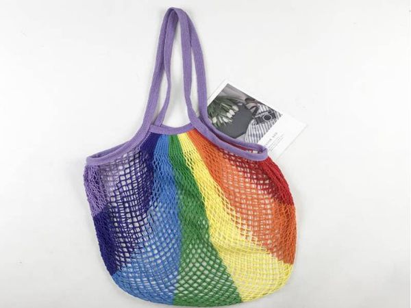 colorful net pocket large capacity tote bag mesh shopping bag reusable string fruit storage handbag shop grocery tote bag
colorful net pocket large capacity tote bag mesh shopping bag reusable string fruit storage handbag shop grocery tote bag