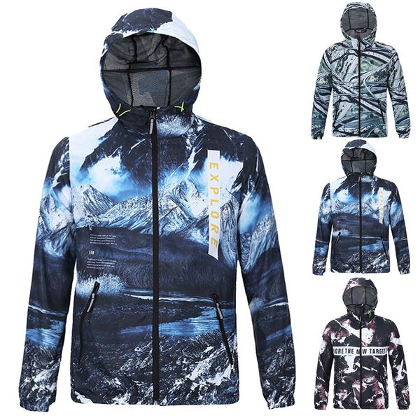men's print hooded jacket mountaineering wear long sleeve waterproof zipper jacket outdoor sports camping hiking femalew0821, Black;brown
men's print hooded jacket mountaineering wear long sleeve waterproof zipper jacket outdoor sports camping hiking femalew0821, Black;brown
