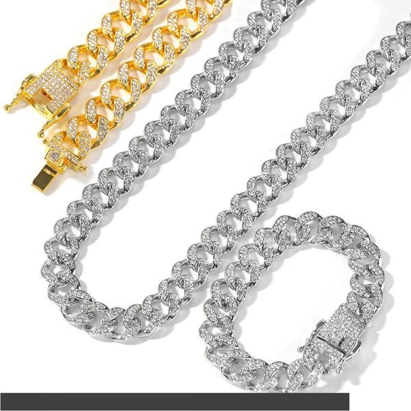 bling diamond mens cuban link chian браслет ожерелье набор хип-хоп рэпер майами снаряженная цепи masculina bijoux браслет ювелирные изделия, Silver
bling diamond mens cuban link chian браслет ожерелье набор хип-хоп рэпер майами снаряженная цепи masculina bijoux браслет ювелирные изделия, Silver
