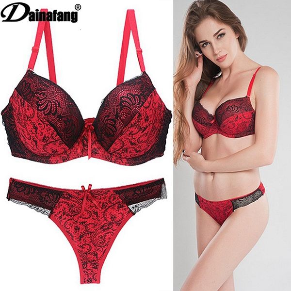 bras sets 2021 lace push up bra set women seamless embroidery bralette wireless breathable underwear womens lingerie, Red;black
bras sets 2021 lace push up bra set women seamless embroidery bralette wireless breathable underwear womens lingerie, Red;black