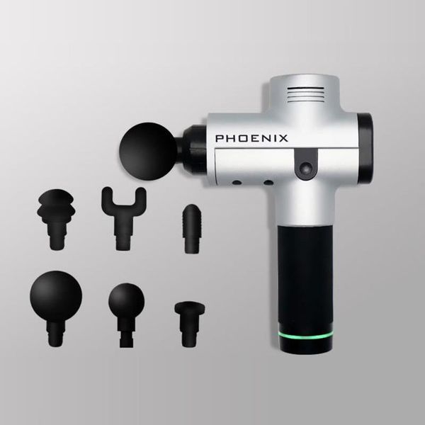 upgrade led massager gun muscles relaxing athlete sports 4 heads 4 speeds 
upgrade led massager gun muscles relaxing athlete sports 4 heads 4 speeds