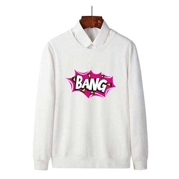оптовые мужские женские толстовки с письмом bang печать мода мужчины пуловер sweatershirt 2020 новый повседневный пара размер одежды m-3xl, Black
оптовые мужские женские толстовки с письмом bang печать мода мужчины пуловер sweatershirt 2020 новый повседневный пара размер одежды m-3xl, Black