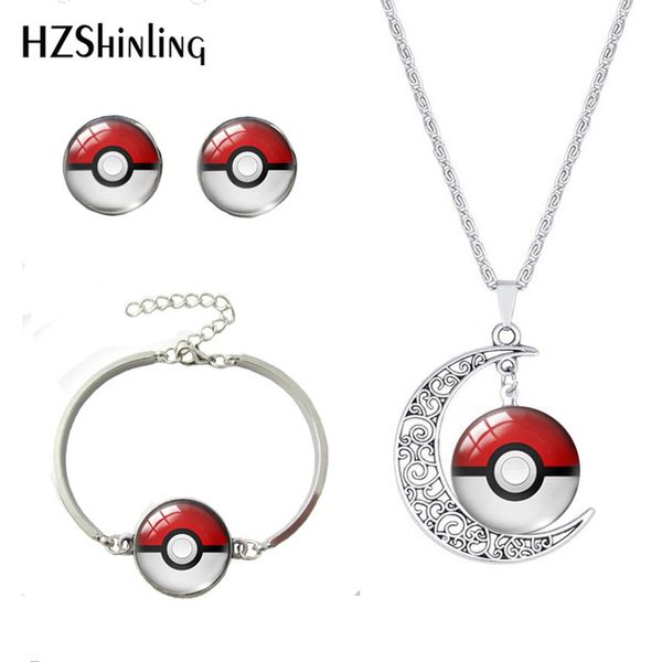 hzshinling glass dome jewelry round necklace bracelet earrings pikachu pendant jewelry sets, Slivery;golden
hzshinling glass dome jewelry round necklace bracelet earrings pikachu pendant jewelry sets, Slivery;golden