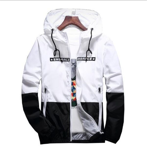 new spring autumn bomber hooded jacket men casual slim patchwork windbreaker jacket male outwear zipper thin coat clothing, Black;brown
new spring autumn bomber hooded jacket men casual slim patchwork windbreaker jacket male outwear zipper thin coat clothing, Black;brown