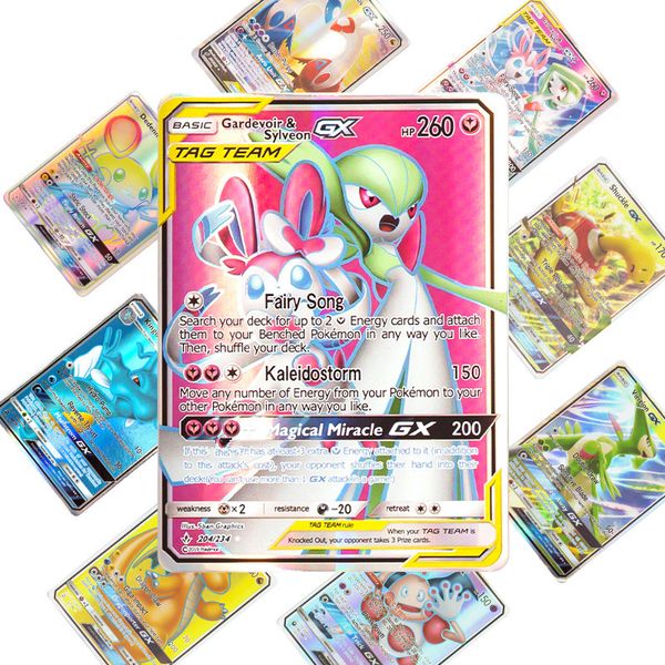 2019 new 10-324 game collection trading gx pokemones cards for funs children english language toy
2019 new 10-324 game collection trading gx pokemones cards for funs children english language toy