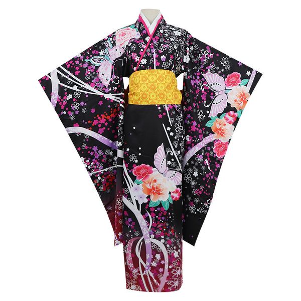 japanese style women kimono classic girl cosplay costume traditional print flower yukata dress vintage haori geisha clothing, Red
japanese style women kimono classic girl cosplay costume traditional print flower yukata dress vintage haori geisha clothing, Red