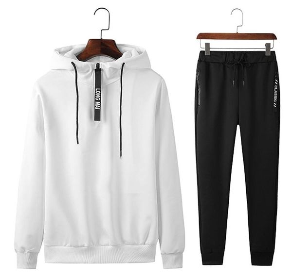 spring mens solid sports suits hooded zipper neck casual male tracksuits pullover active boys clothing with pockets, Gray
spring mens solid sports suits hooded zipper neck casual male tracksuits pullover active boys clothing with pockets, Gray
