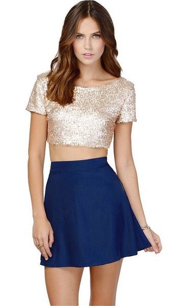 designer womens t-shirt new brand summer short coat fashion womens crop with sequined ornament style size s-2xl wholesales, White
designer womens t-shirt new brand summer short coat fashion womens crop with sequined ornament style size s-2xl wholesales, White