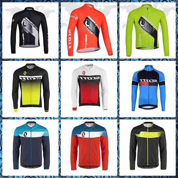 scott 2019 cold resistance cycling long sleeves jersey men autumn spring outdoor sports leisure thin and light 61304x, Black
scott 2019 cold resistance cycling long sleeves jersey men autumn spring outdoor sports leisure thin and light 61304x, Black