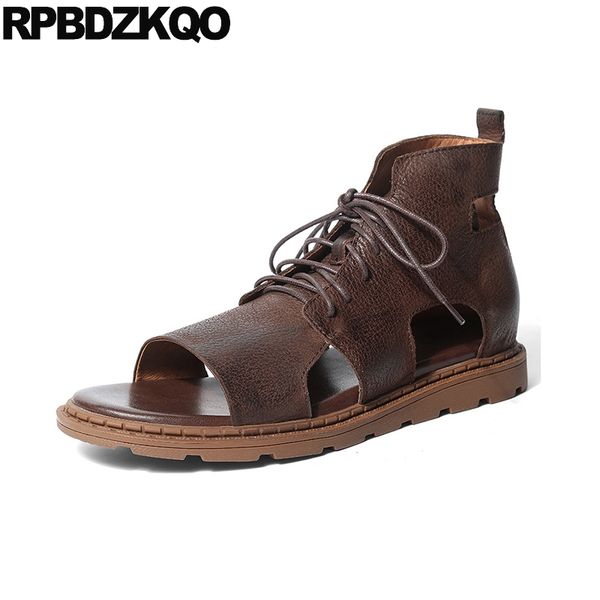 2018 flat sandals breathable boots genuine leather designer shoes men luxury open toe brown japanese summer casual, Black
2018 flat sandals breathable boots genuine leather designer shoes men luxury open toe brown japanese summer casual, Black