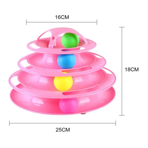 4 bell balls kittens training scratch toys entertainment disc turntable intellectual track tower funny cat toy plate
4 bell balls kittens training scratch toys entertainment disc turntable intellectual track tower funny cat toy plate