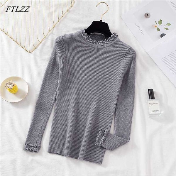women's sweaters ftlzz slim knitted sweater women pullover long sleeve autumn female thin knit casual ladies jumper, White;black
women's sweaters ftlzz slim knitted sweater women pullover long sleeve autumn female thin knit casual ladies jumper, White;black