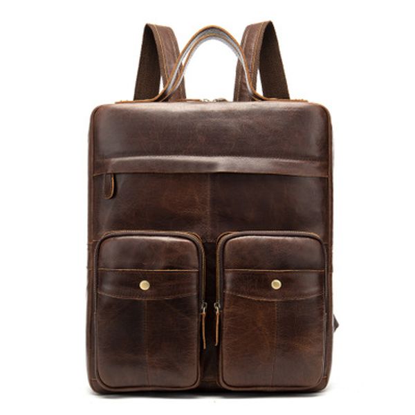 новый кожаный рюкзак изготовленный на заказ ретро мужская сумка компьютер сумка топ кожаный рюкзак мужчины
новый кожаный рюкзак изготовленный на заказ ретро мужская сумка компьютер сумка топ кожаный рюкзак мужчины