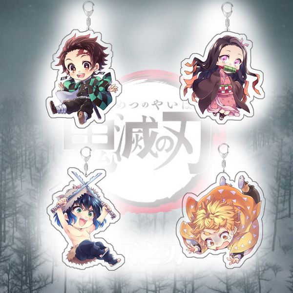 keychains 2021 demon slayer acrylic keychain cute brinco blade of ghost key chain kamado tanjirou cosplay pompom yaiba keyring pendant, Silver
keychains 2021 demon slayer acrylic keychain cute brinco blade of ghost key chain kamado tanjirou cosplay pompom yaiba keyring pendant, Silver