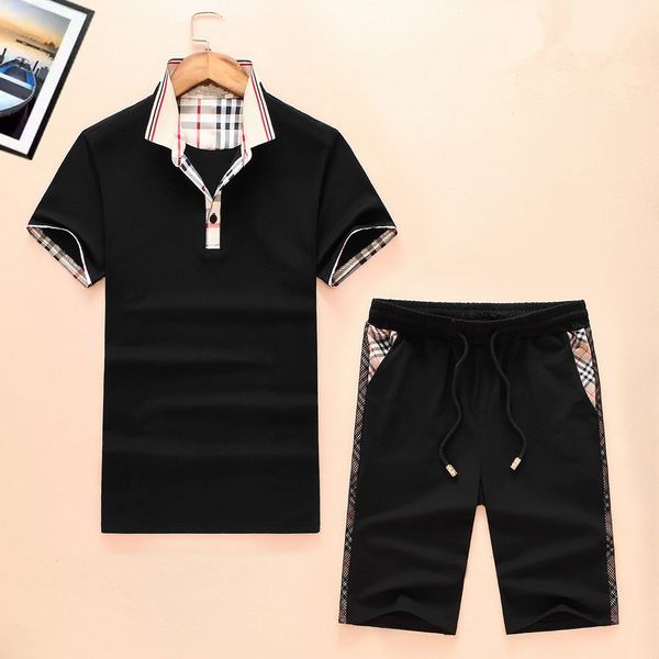 tracksuit men lattice shorts summer casual men's sportswear set solid suit shorts brand clothing two pieces tee+shorts sweat suits, White;black
tracksuit men lattice shorts summer casual men's sportswear set solid suit shorts brand clothing two pieces tee+shorts sweat suits, White;black