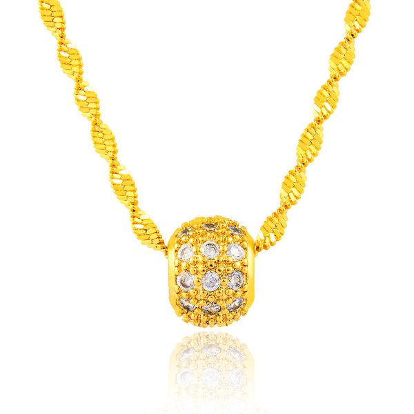 new fashion 24k gold necklaces pendants women crystal charm bridal wedding jewelry transfer beads pendant necklace jewelry, Silver
new fashion 24k gold necklaces pendants women crystal charm bridal wedding jewelry transfer beads pendant necklace jewelry, Silver