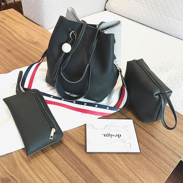 coofit bucket bag 3 set shoulder bag female fashion colorful striped strap leather ladies crossbody messenger purse
coofit bucket bag 3 set shoulder bag female fashion colorful striped strap leather ladies crossbody messenger purse