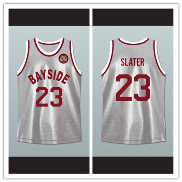 saved by the bell ac slater 23 bayside tigers basketball jersey includes tiger patch, Black;red
saved by the bell ac slater 23 bayside tigers basketball jersey includes tiger patch, Black;red