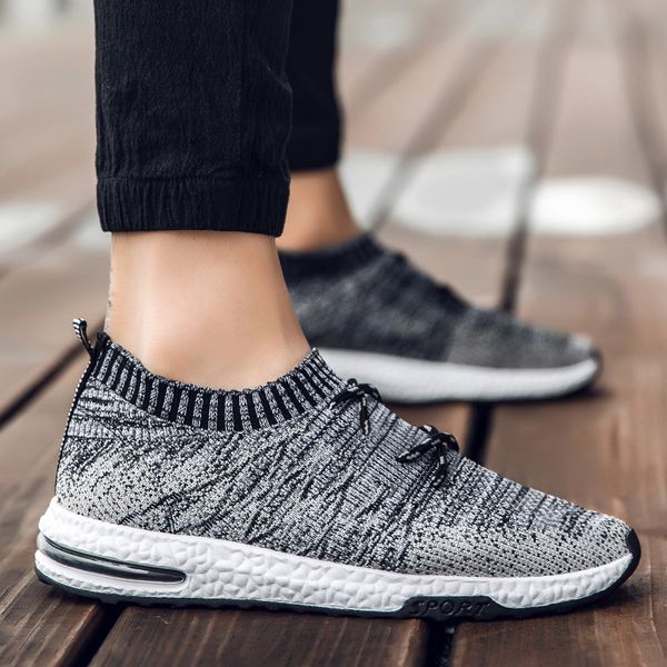 fitness men's running sneakers knitting outdoor men running shoes 2020 jogging walking sport shoes athietic breathable footwear
fitness men's running sneakers knitting outdoor men running shoes 2020 jogging walking sport shoes athietic breathable footwear