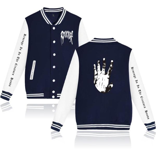 outwear xxxtentacion popular rapper print baseball jacket long sleeve fashion hip hop style baseball jacket men/women casual, Black;brown
outwear xxxtentacion popular rapper print baseball jacket long sleeve fashion hip hop style baseball jacket men/women casual, Black;brown