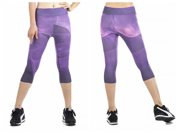 women yoga trousers pants tights trousers female high waist dance active gradient purple print cropped leggings skinny silm motion, Black;white
women yoga trousers pants tights trousers female high waist dance active gradient purple print cropped leggings skinny silm motion, Black;white