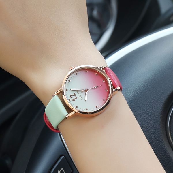 yolako brand women leather gradient starry sky watch casual ladies quartz watches clock 2019, Slivery;brown
yolako brand women leather gradient starry sky watch casual ladies quartz watches clock 2019, Slivery;brown