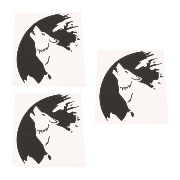 3x car bumper window warning vinyl decal removable reflective sticker black
3x car bumper window warning vinyl decal removable reflective sticker black