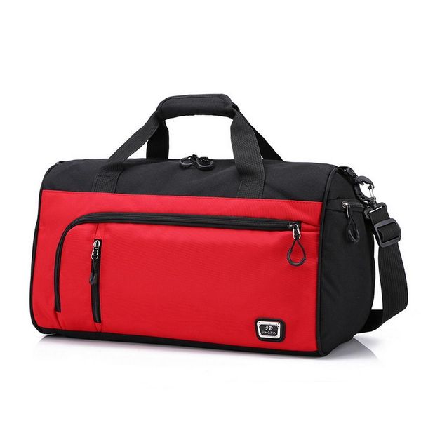 multifunctional large capacity zipper closure interior compartment sports bag travel travel, handbag 1
multifunctional large capacity zipper closure interior compartment sports bag travel travel, handbag 1