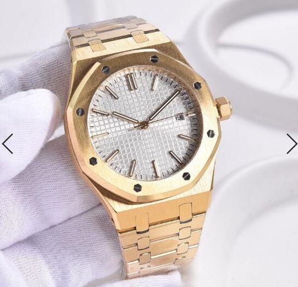 white dial yellow gold men watch royal oak u1 factory 41mm mens watches 2813 automatic movement transparent case back outdoor wristwatches, Slivery;brown
white dial yellow gold men watch royal oak u1 factory 41mm mens watches 2813 automatic movement transparent case back outdoor wristwatches, Slivery;brown