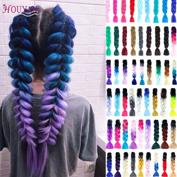 houyan synthetic hair extensions ombre braiding hair one piece afro bulk jumbo crotchet braids extensions
houyan synthetic hair extensions ombre braiding hair one piece afro bulk jumbo crotchet braids extensions