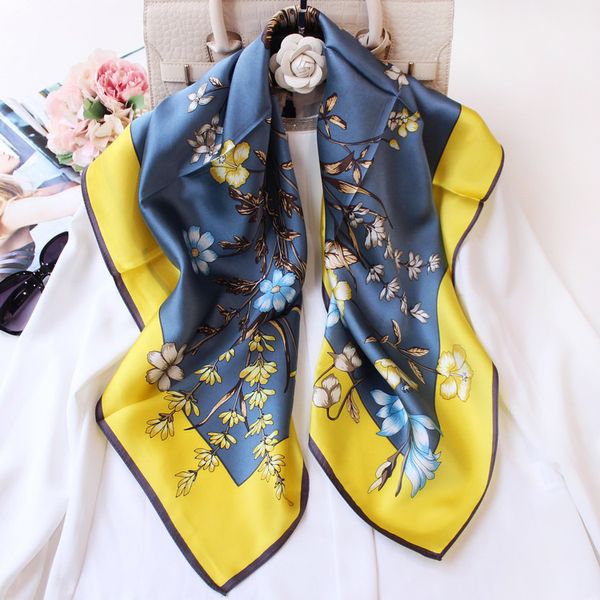 autumn beautiful butterfly love flower wild scarf luxury silk square scarf 90 plain satin silk scarf female 100% silk, Blue;gray
autumn beautiful butterfly love flower wild scarf luxury silk square scarf 90 plain satin silk scarf female 100% silk, Blue;gray
