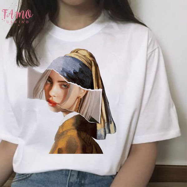 billie eilish t shirt women hip hop new funny fashion tshirt harajuku ulzzang 90s grunge streetwear t shirt casual, White
billie eilish t shirt women hip hop new funny fashion tshirt harajuku ulzzang 90s grunge streetwear t shirt casual, White